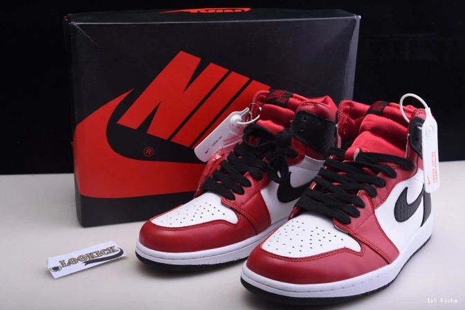 1st Kicks Air Jordan High WMNS OG Snake 1 Satin CD0461-601 0804